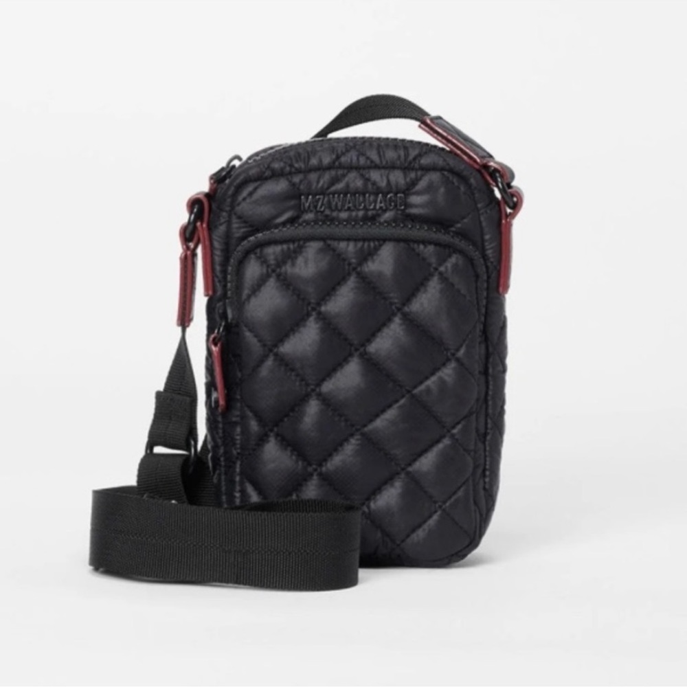 Mz Wallace Black micro metro crossbody